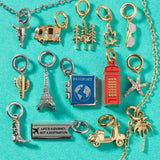 Airline Ticket Charm
