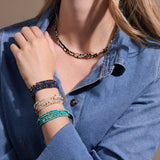 'Ride Or Die' Morse Code Convertible Bracelet or Necklace