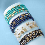 'Not All Who Wander Are Lost' Morse Code Convertible Bracelet or Necklace