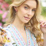 New York Botanical Garden® 2-in-1 Butterfly Statement Earrings