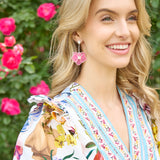 New York Botanical Garden® Orchid Statement Earrings