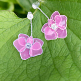 New York Botanical Garden® Orchid Statement Earrings
