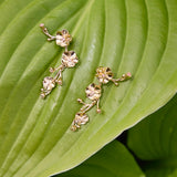 New York Botanical Garden® 2-in-1 Pansy Statement Earrings