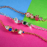 THE POWERPUFF GIRLS™ Bubbles Crystal Inline Bracelet