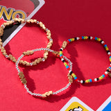 UNO™ Reverse Symbol Stationed Stretch Bracelet