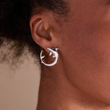 Shark Hoop Earring