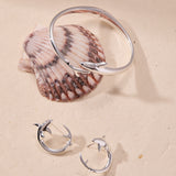 Shark Hoop Earring