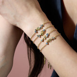Gemini Zodiac Inline Bracelet