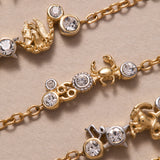 Cancer Zodiac Inline Bracelet