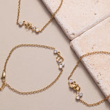 Aquarius Zodiac Inline Bracelet