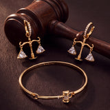 Law Gavel Tension Bangle