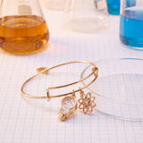 STEM Shaker Lightbulb Charm Bangle