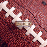 Football 'Touchdown' Fidget Ring