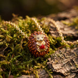 Hedgehog Slider Necklace