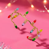 Christmas Light Bulb Cuff