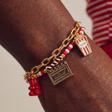 Movie Multi-Strand Charm Bracelet