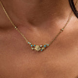 ACOTAR Frost and Starlight Flower Necklace