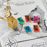 A Court of Thorns and Roses Book Charms Locket Necklace