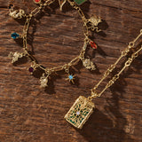 A Court of Thorns and Roses Book Covers Charm Toggle Bracelet