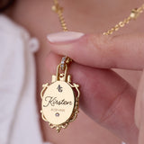 American Girl® Kirsten™ 'Brave' Locket Necklace