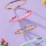 Crayola Metal Crayon Tension Bangle