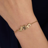 Harry Potter™ Platform 9 3/4 Cluster Bracelet