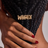 'Wifey' Bubble Hair Barrette