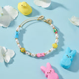 PEEPS® Chick and Bunny Beaded Bangle