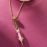 'You Are Loved' Potion Bottle Slider Necklace