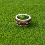 Football Fidget Ring