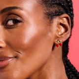 'My Cherry Amour' Stud Earrings