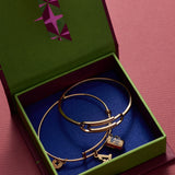 'Thanks For Holding Us All Together' Paperclip Tension Bangle