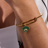 "Always Swing for the Fences" Charm Bangle