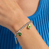 Crayola Forest Green Charm Stretch Bracelet