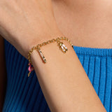 Crayola Tickle Me Pink Charm Bracelet