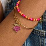 Farmers' Market Beaded Charm Bangle