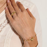 Festival Double Strand Butterfly Bracelet