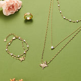 Festival Stranded Butterfly Necklace