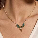 Fae Wings Fairy Pendant Necklace