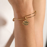 "The Tassel Was Worth The Hassle" Charm Bangle