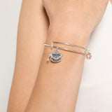 "The Tassel Was Worth The Hassle" Charm Bangle