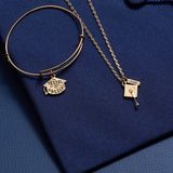 "The Tassel Was Worth The Hassle" Charm Bangle