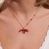 'Make Your Own Luck' Ladybug Locket Pendant