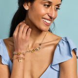 New York Botanical Garden® Monarch Butterfly Charm Bangle