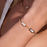 PEEPS® Pearlized Bunny Charm Bracelet