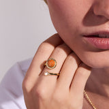 Basketball Open Fidget Ring