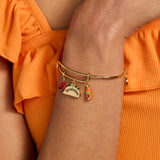 'Tacotarian' Multi Charm Bangle