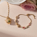 Tea Party Kettle Locket Pendant Necklace