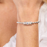 Evil Eye Barrel Closure Bracelet