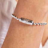Butterfly Barrel Closure Bracelet
